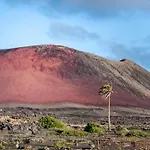 Lanzarote Casa Volcanica-anclada Sobre La Lava Del Volcan * Montana Blanca