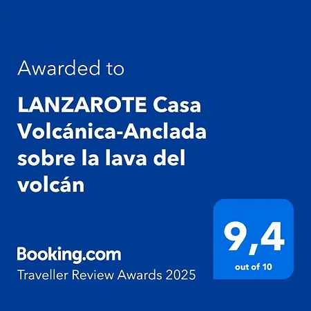 Lanzarote Casa Volcanica-anclada Sobre La Lava Del Volcan Βίλα Montana Blanca